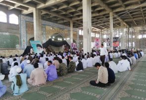 مراسم گرامیداشت ارتحال امام در خاش برگزار شد