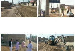 ارتقای کیفی و بهسازی معابر از اهداف اصلی شهرداری خاش می باشد