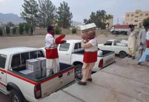 امدادرسانی به آسیب دیدگان در بارندگی و سیلاب اخیر شهرستان خاش