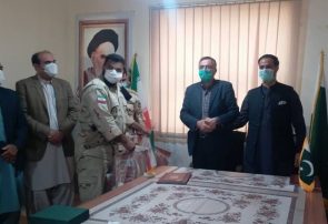 دیدار فرمانداران مرزی ایران و پاکستان/ دشتیاری و گوادر خواهرخوانده می‌شوند