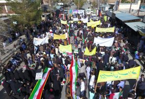 راهپیمایی ۲۲ بهمن ۱۴۰۱ شهرستان خاش در قاب عکس
